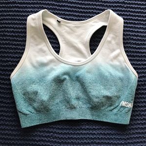 RARE Gymshark Ombre Seamless Bra